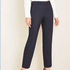 The Petite Straight Pant in Tropical Wool